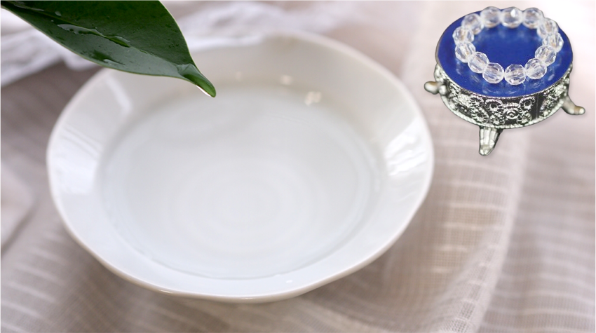 末期の水・数珠